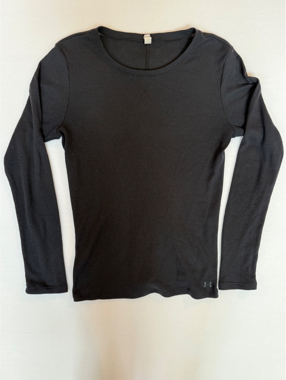 Under Armour Black Long Sleeve Fitted Thermal Shirt LG